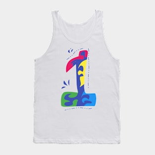 Number 1 Tank Top